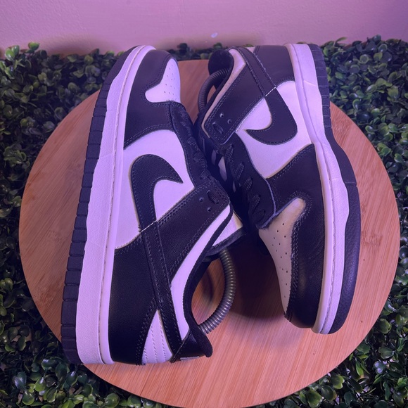 🔥 NIKE DUNK LOW RETRO PANDA BLACK WHITE SNEAKER SHOES MENS SIZE 8 DD1391-100 - Picture 5 of 9
